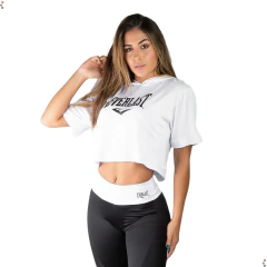 Cropped Everlast Com Capuz Pro Ronda Feminino na internet