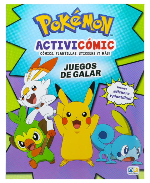 Libro de actividades Pokémon