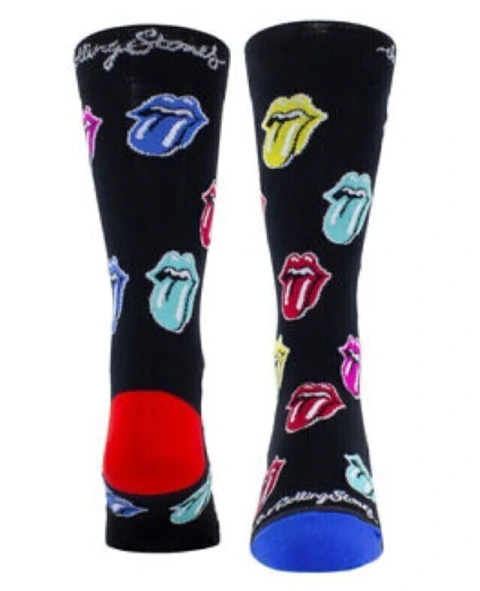 Calcetines: Rolling Stones Multicolour Tongues One Size