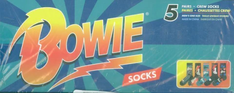 Set 5 Calcetines: David Bowie (One Size)