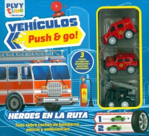 Maletin: Heroes De La Ruta Push And Go