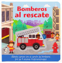 Libro infantil: Desprende y explora - Bomberos al rescate