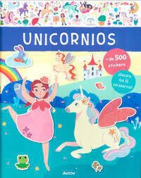 Libro de stickers unicornios
