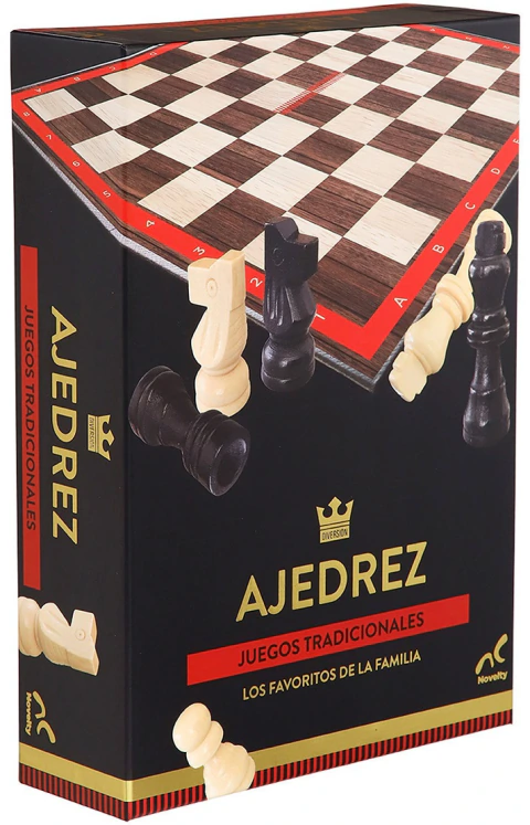 Ajedrez clásico de lujo.