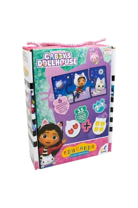 Educando: Sumas y secuencias Gabby's Dollhouse