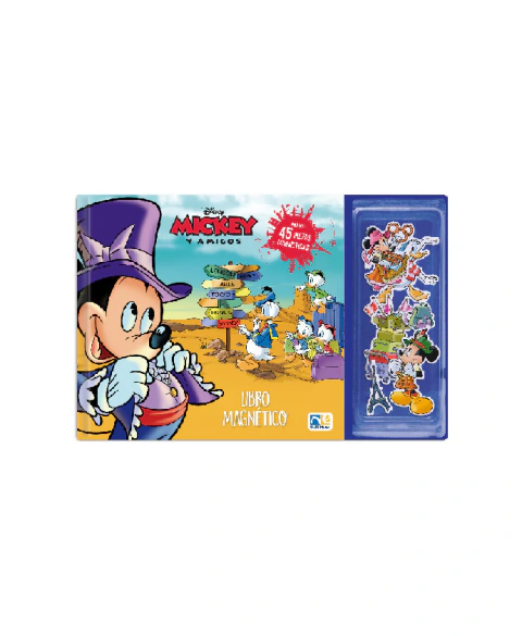 Libro magnetico Mickey y sus amigos.