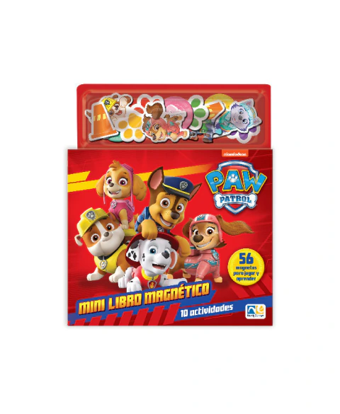 Mini Libro Magnético Paw Patrol