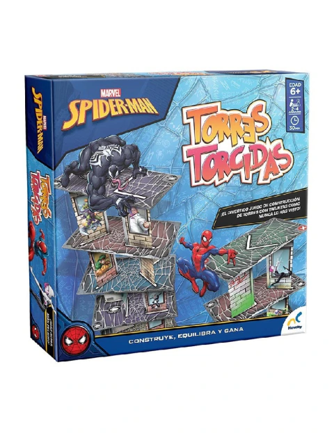 Torres Torcidas Spiderman (Juego de mesa infantil)