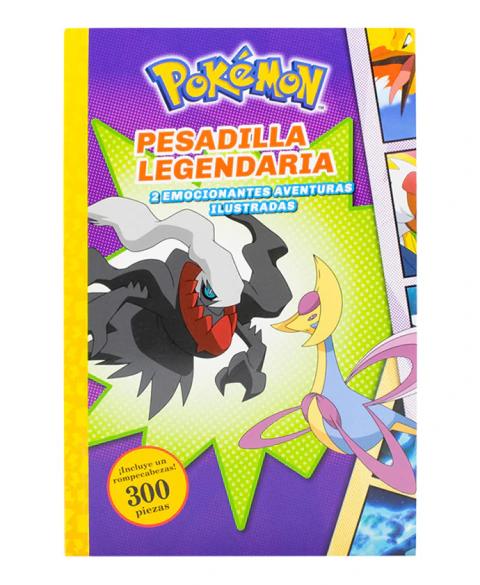 Libro Con Rompecabezas Pokémon