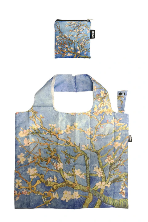 Zakko_ Bolsa mágica plegable. Árbol de cerezos