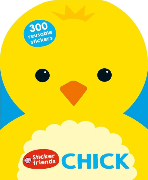 Sticker friends: chick 300 reusable stickers