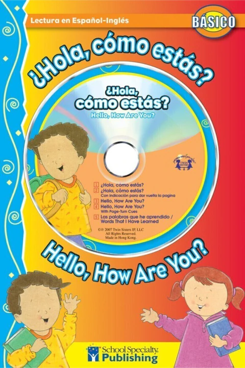 HOLA COMO ESTAS LECTURA ESPAÑOL INGLES CON CD