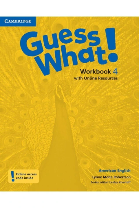 American English Guess What! Workbook with Online Resources 4