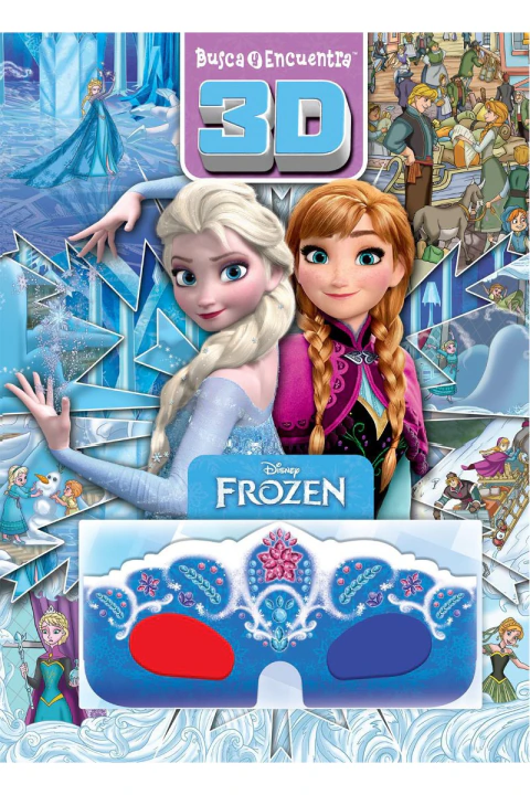 Busca y Encuentra 3D Disney Frozen