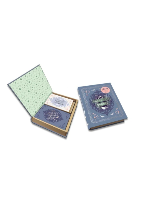Charlotte bronte deluxe note card set incluye libreta sobres co tarjetas caja de lujo stickers