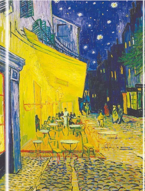 Libreta: Van Gogh: Cafe Terrace