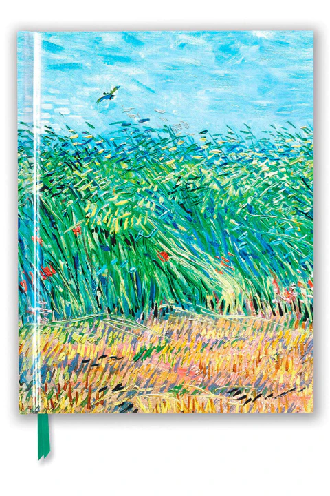 LIBRETA: VAN GOGH WHEAT FIELD WITH A LARK