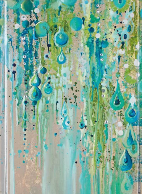 Libreta Nel Whatmore: Emerald Dew (Ruled)