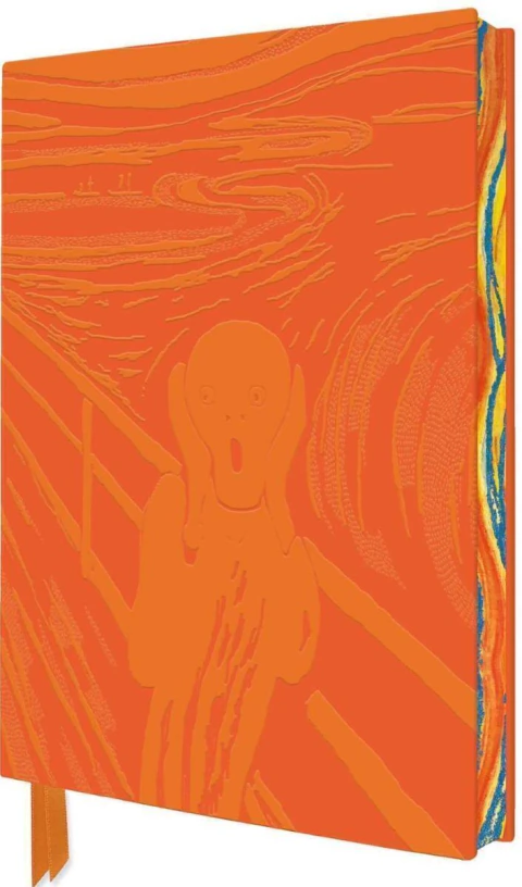 LIBRETA: Edvard Munch, The Scream Artisan Art Notebook (Flame Tree Journals) (Blank)