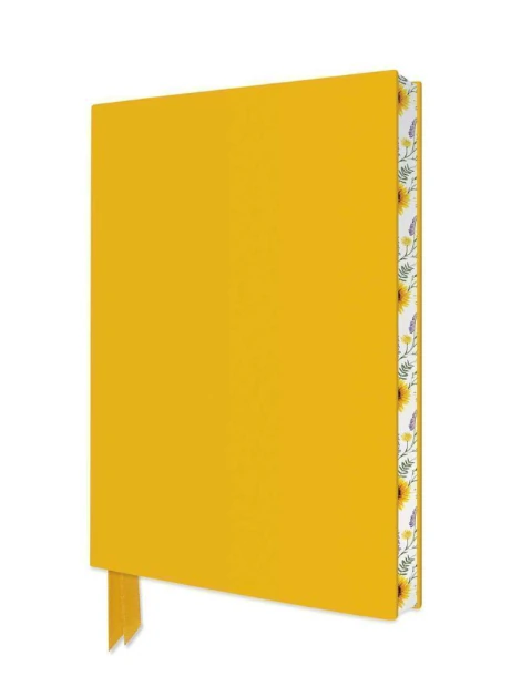 LIBRETA: Sunny Yellow Artisan Pocket Journal (Flame Tree Journals) (Blank)