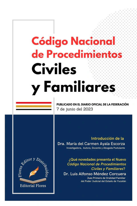 CÓDIGO NACIONAL DE PROCEDIMIENTOS CIVILES Y FAMILIARES