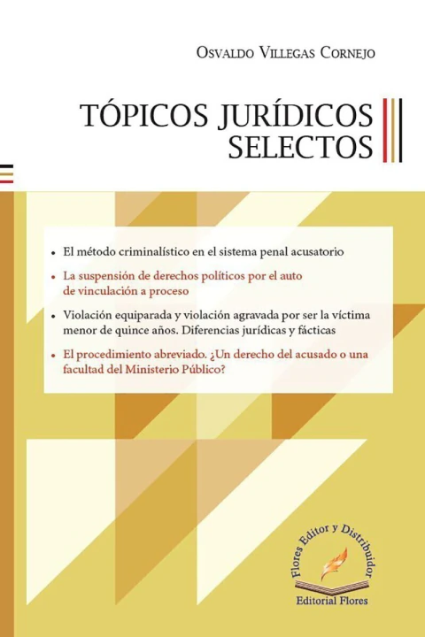 Tópicos jurídicos selectos