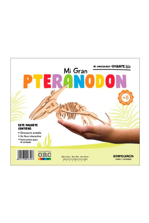 MI DINOSAURIO GIGANTE 3D PTERANODON