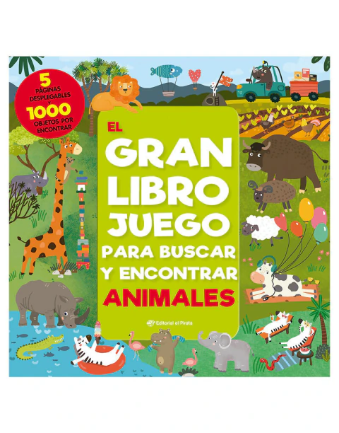 El Gran Libro Juego Para Buscar Y Encontrar Animales