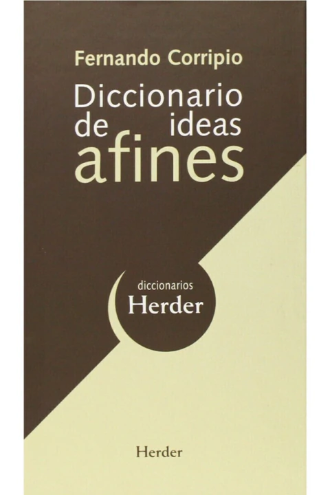 Diccionario de ideas afines