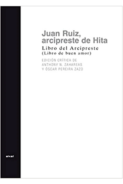 LIBRO DEL ARCIPRESTE (LIBRO DE BUEN AMOR)