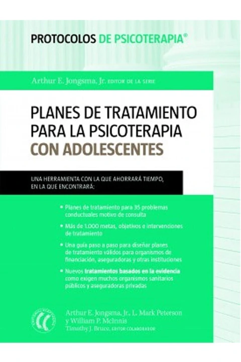 Planes de tratamiento para la psicoterapia con adolescentes