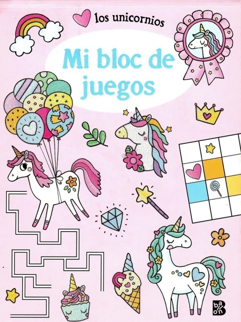 Mi bloc de juegos los unicornios