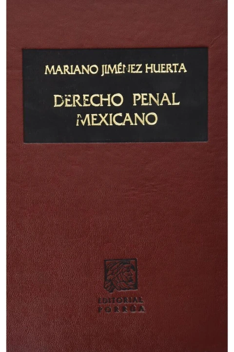 DERECHO PENAL MEXICANO. 2 VOL.