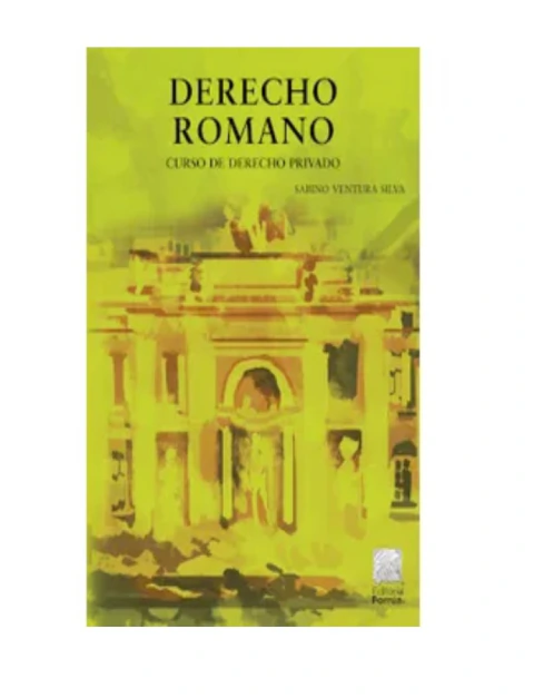 DERECHO ROMANO CURSO DE DERECHO PRIVADO