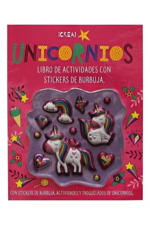 Unicornios (Libro de actividades con stikers)