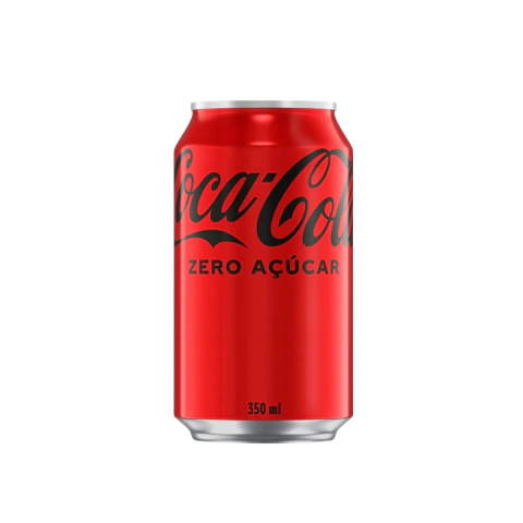 Coca cola zero açúcar lata 350ml