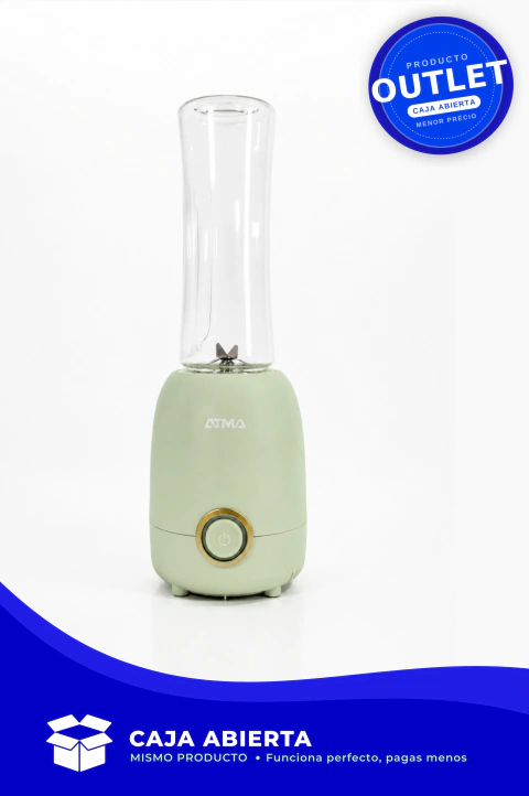 Licuadora Personal ATMA Essential Fit Verde · 600ml · 300W