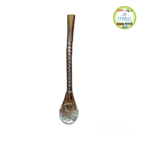 BOMBILLON PICO DE REY ALPACA TORNEADA - (3030)