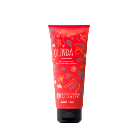 Gel Iluminador Desodorante Corporal Olinda 200ml
