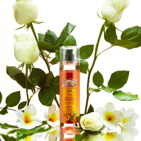 Água Refrescante para Corpo e Ambiente Rosas & Damasco 260ml