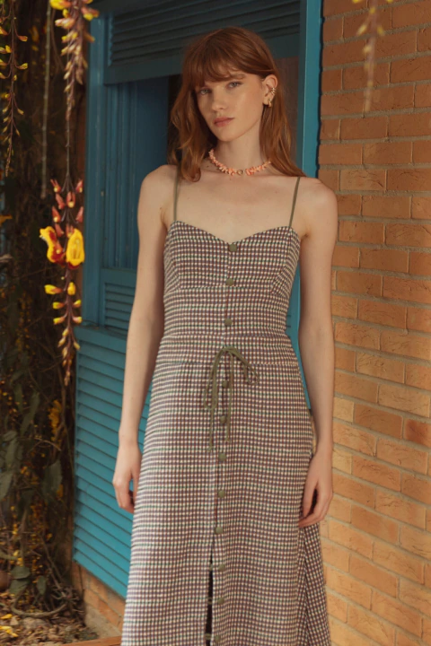 Vestido Veredas Verde