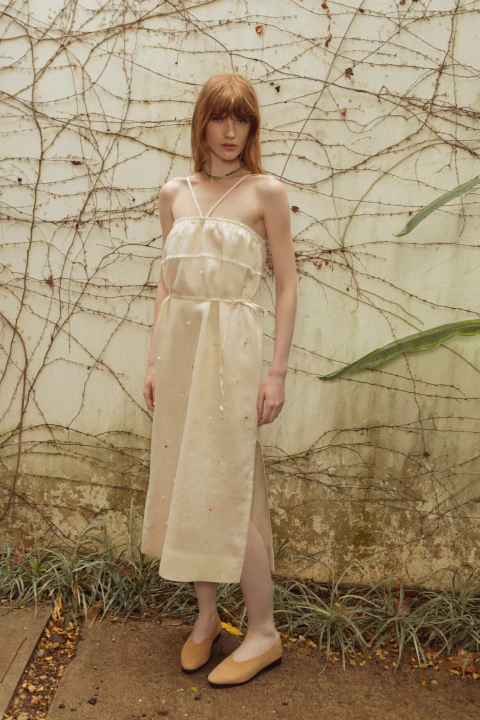 Vestido Prado Cru