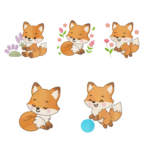 Coleção Raposa Cute