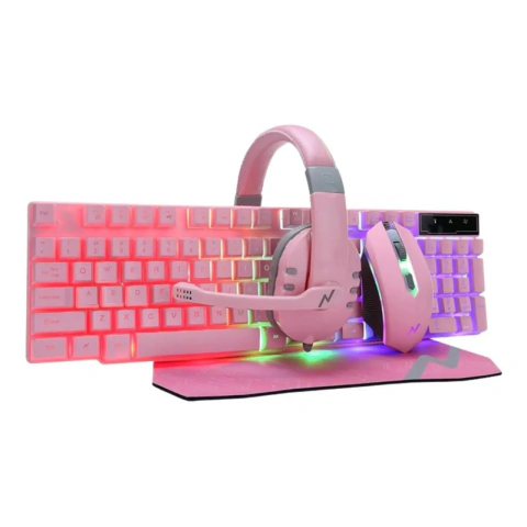 Combo Gaming 4 en 1 NKB-411