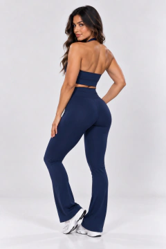 Imagem do Conjunto flare e cropped frente única LUAR - Sra. B