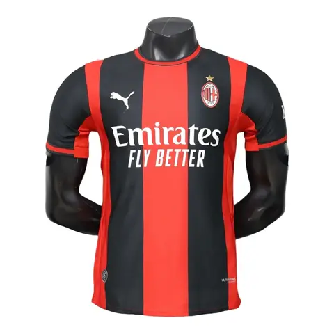 Camisa AC Milan I 26/27 - Jogador Puma Masculina - Vermelha e preta - comprar online