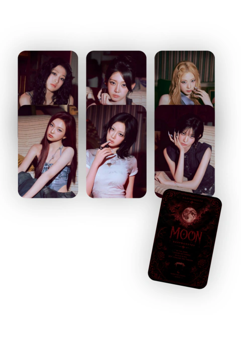 Kit 6 Photocards Fanmade Babymonster Moon Kpop