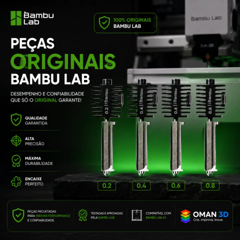 Bambulab - Peças Originais Bambulab