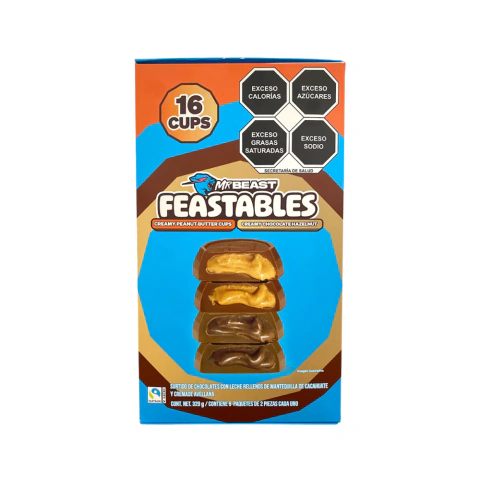 CHOCOLATES RELLENOS MR. BEAST 320 G