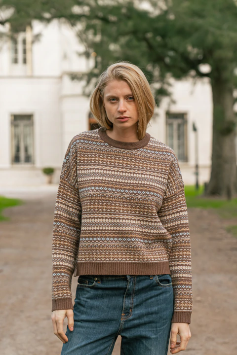 Sweater olas de mar